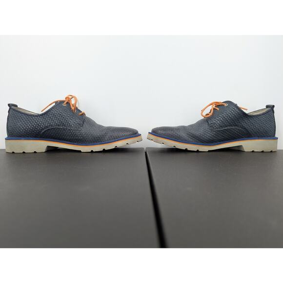 Pikolinos Blue Woven Leather Lace-Up Shoes Men’s 39 Casual Comfort Subtle Accent main image 8